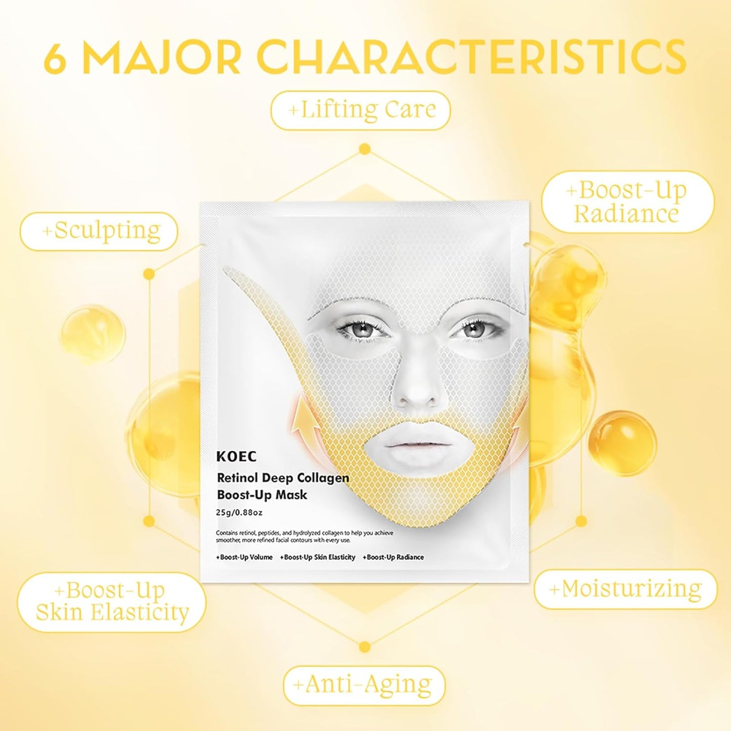 Lovicia Retinol Deep Collagen Overnight Boost Up Mask