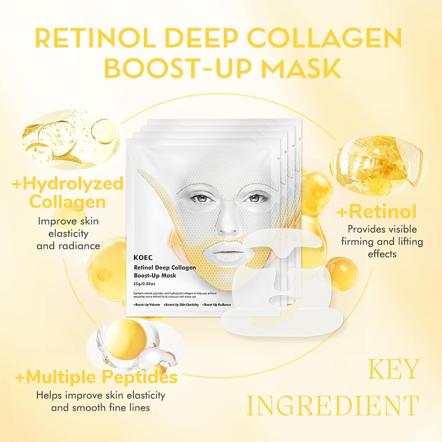 Lovicia Retinol Deep Collagen Overnight Boost Up Mask