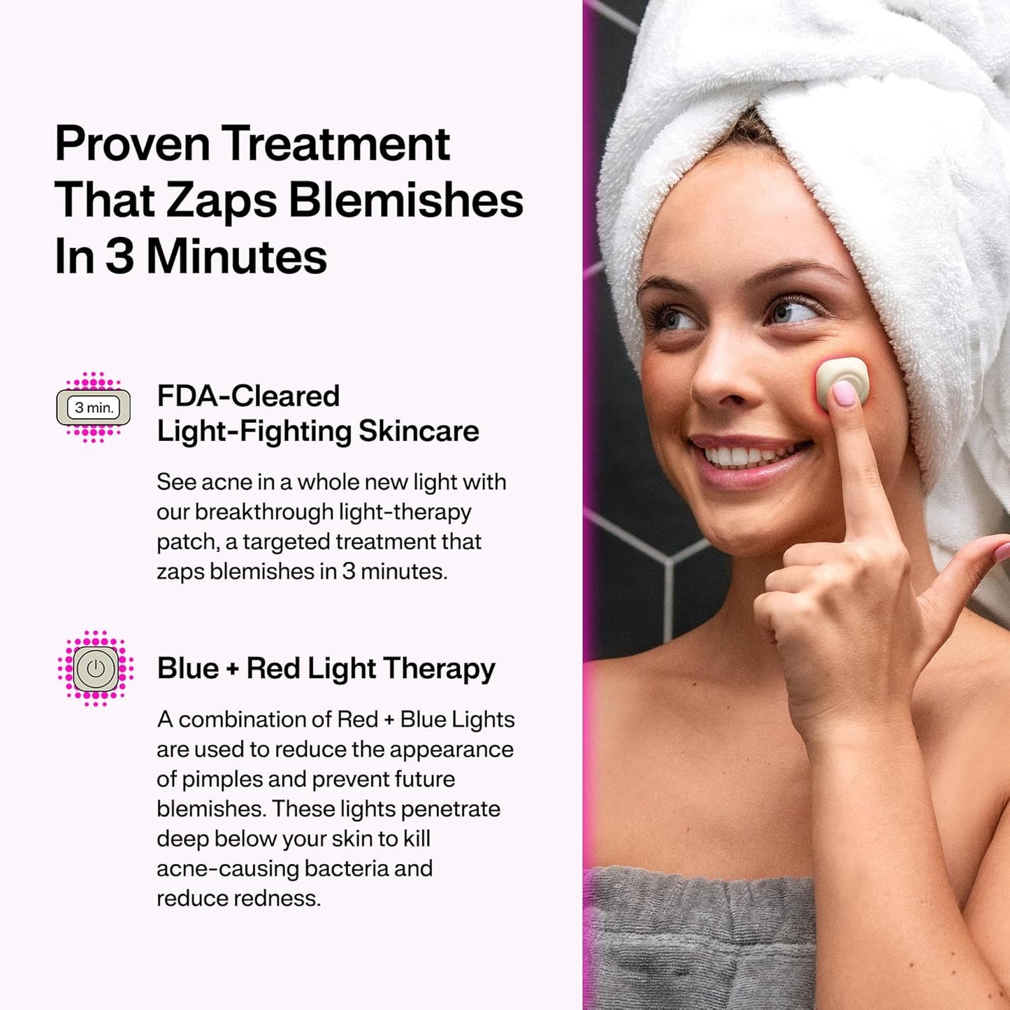 Electronic Acne Patches 6 pcs