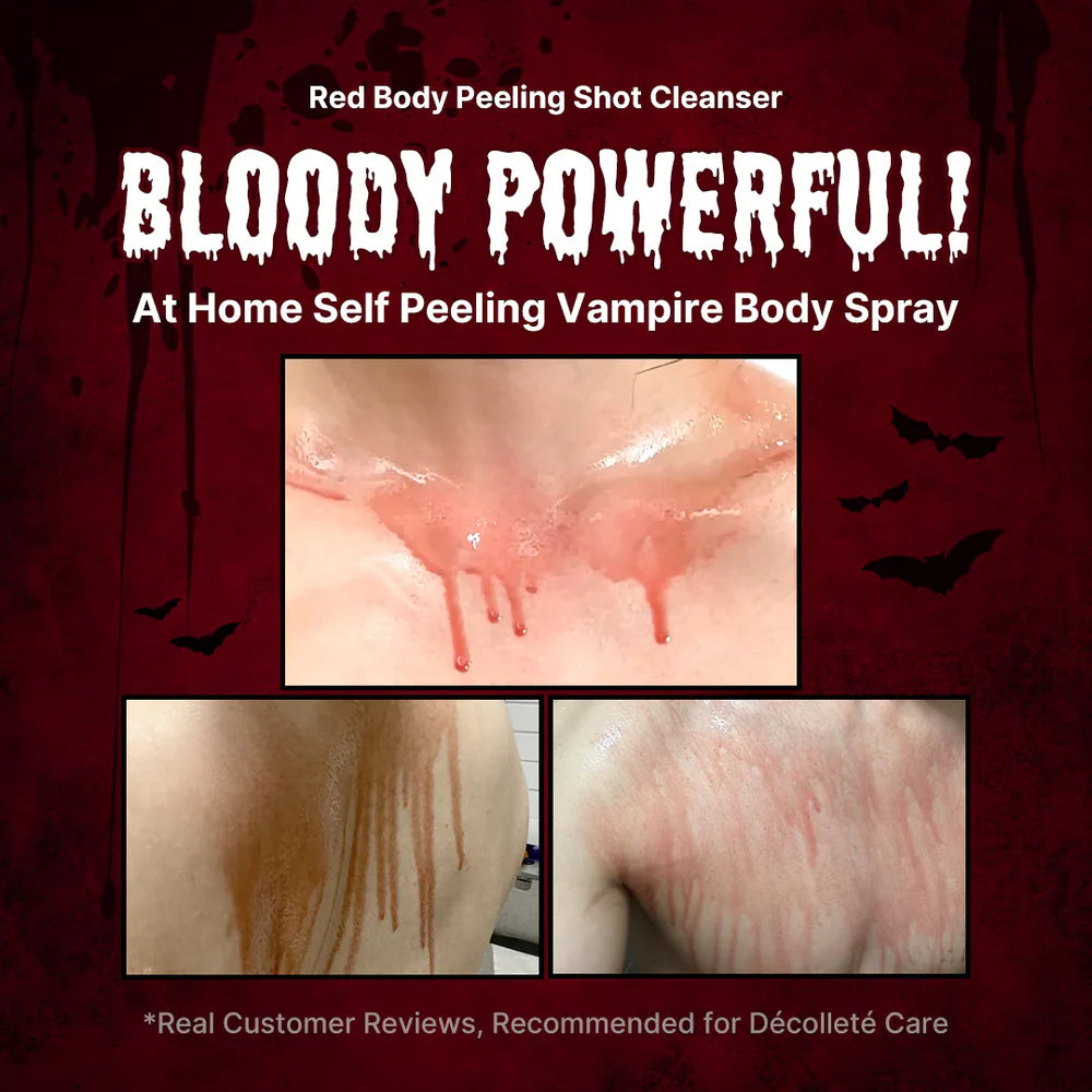 Medicube Red Body Peeling Shot, AHA + BHA Exfoliating Body Spray