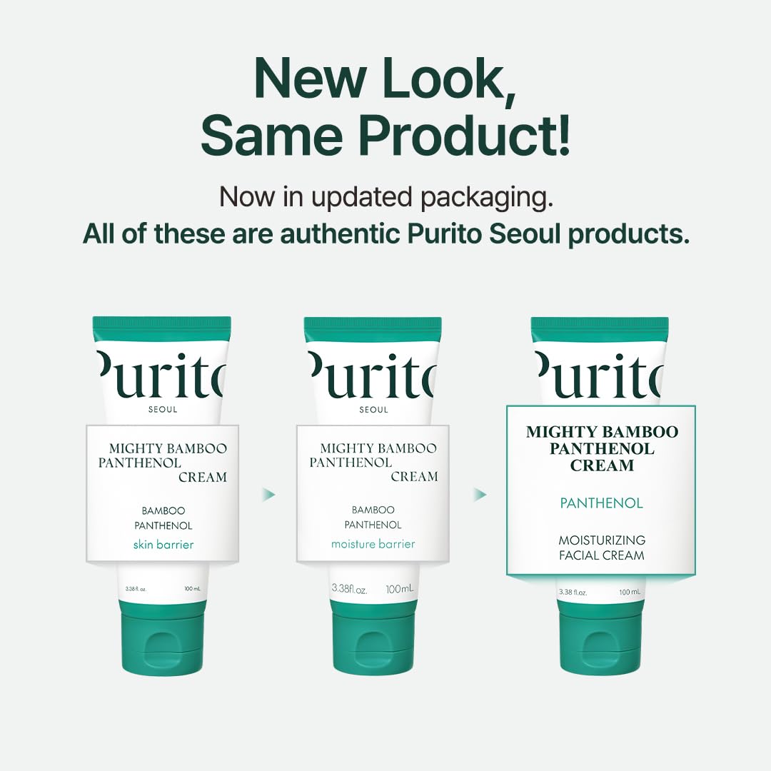 Purito Seoul Mighty Bamboo Panthenol Cream – Hydrating & Skin Barrier Strengthening Cream