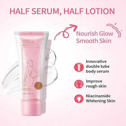 Niacinamide Body Double Tube Whitening Cream 100grams