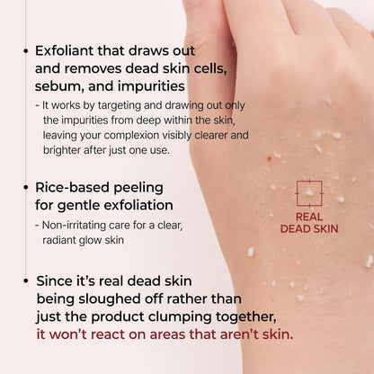 Dr. Melaxin Peel Shot Exfoliating Black Rice Ampoule