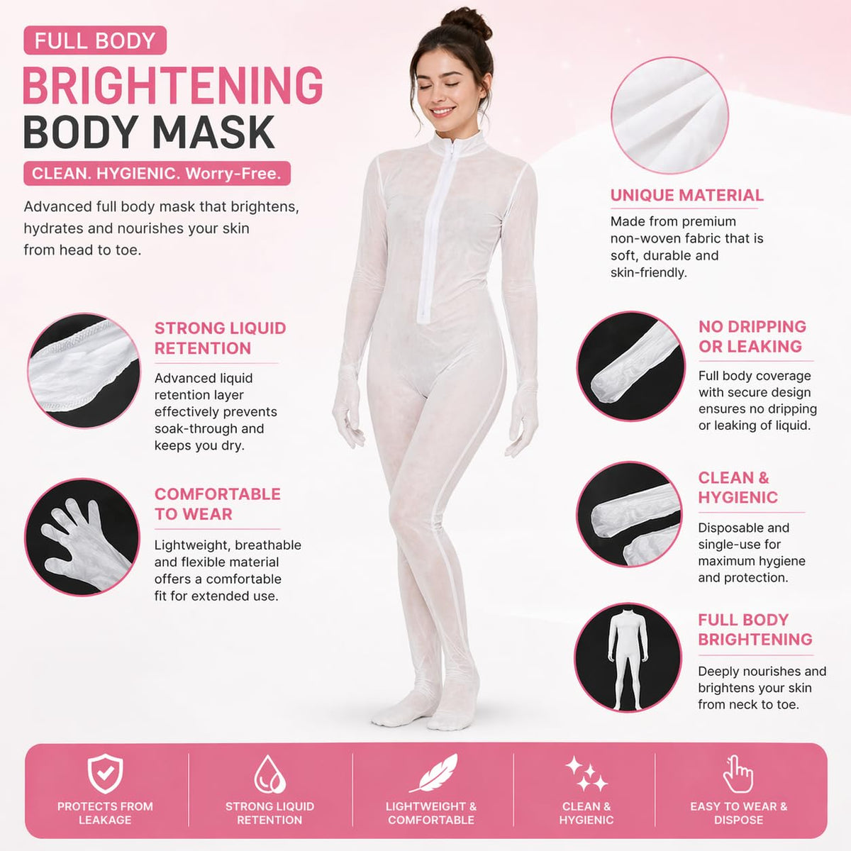Salmon DNA Full Body Brightening Sheet Mask