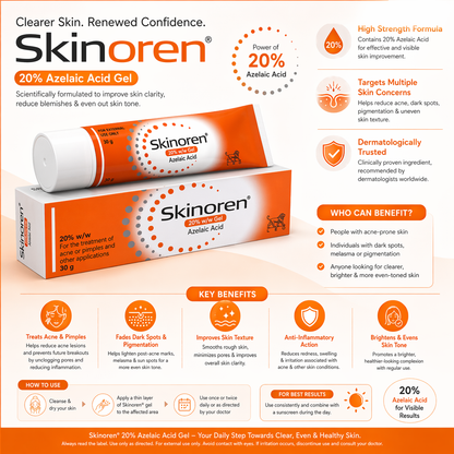 Skinoren Azelaic Acid 20% Cream (30g)