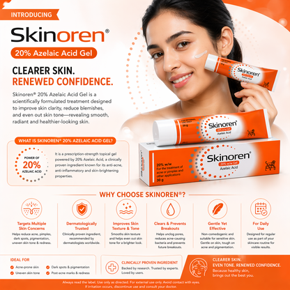 Skinoren Azelaic Acid 20% Cream (30g)