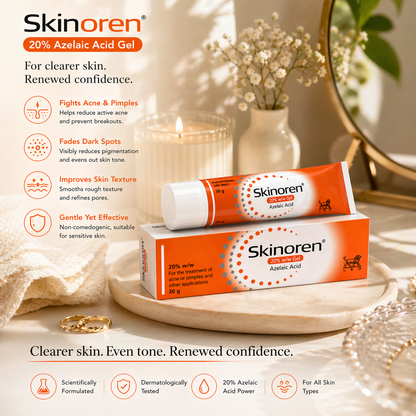 Skinoren Azelaic Acid 20% Cream (30g)
