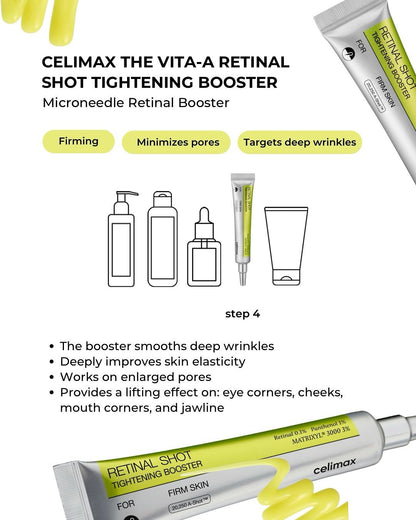 Celimax the Vita A Cream Retinal Shot Tightening Booster 15mL